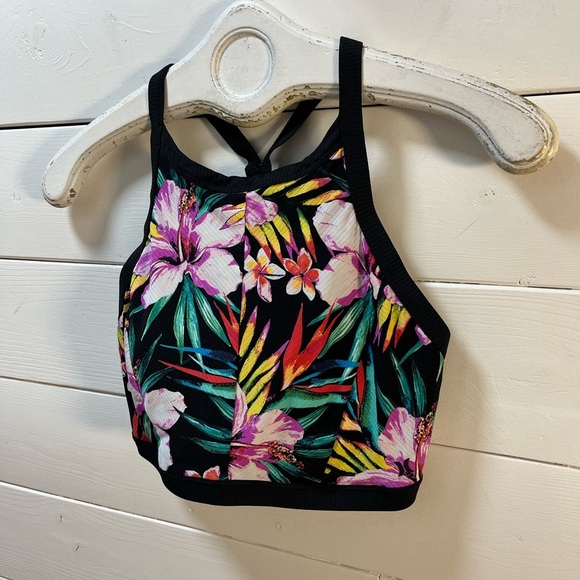 HURLEY • Floral Bikini Top • Size XL - Picture 4 of 6